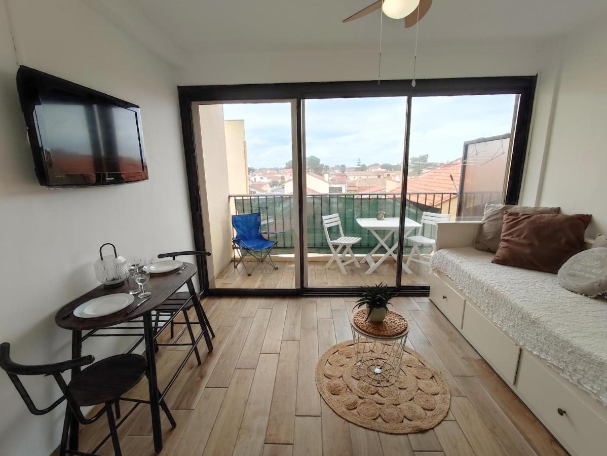 Beau Studio A 1 Minute De La Plage Canet-en-Roussillon Kültér fotó